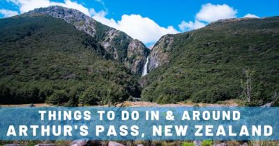 Arthur's Pass & Devils Punchbowl Waterfall