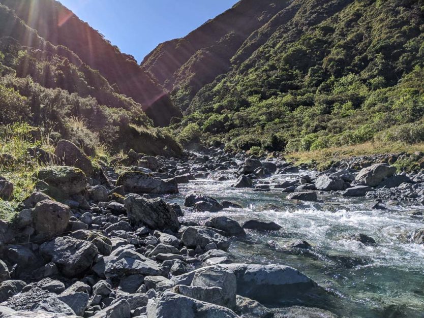 Creek near the Otira Viaduct in Arthur's Pass