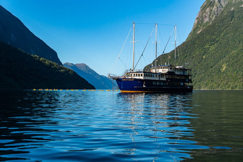 doubtful sound overnight cruise fiordlands