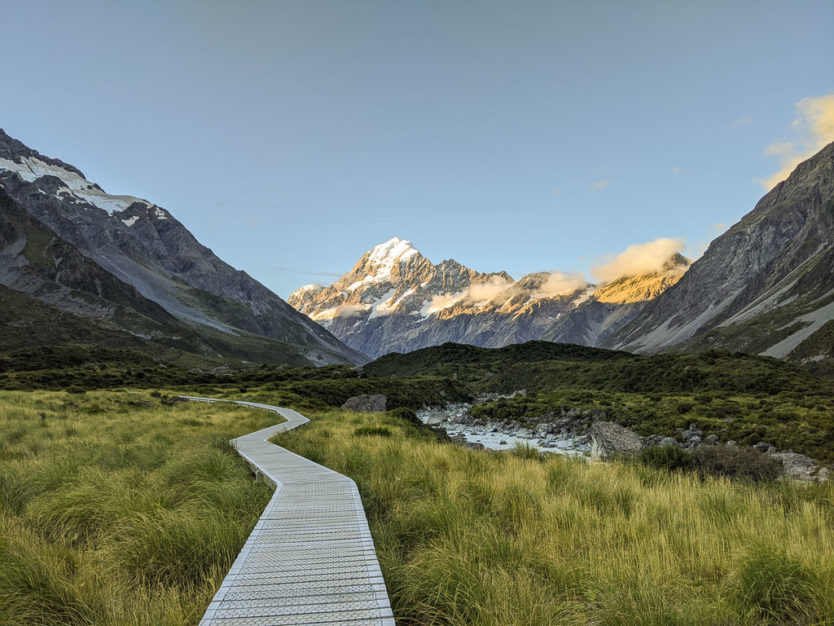 mount cook new zealand trail