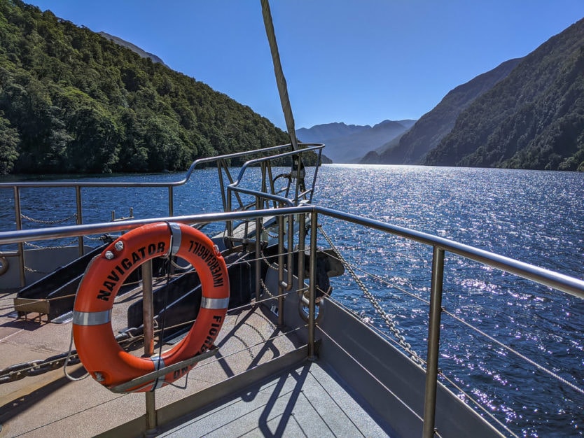 real journeys doubtful sound overnight cruise fiordland navigator views