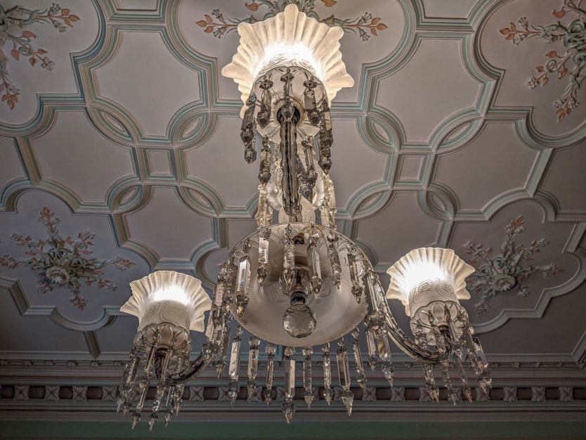 decor in larnach castle in dunedin 