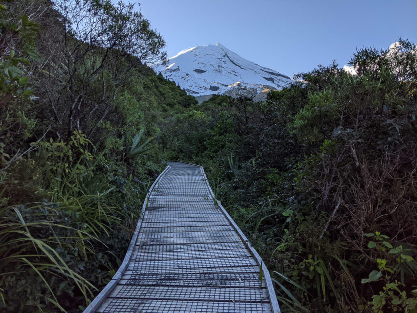 mt taranaki wilkies pools hike new plymouth nz