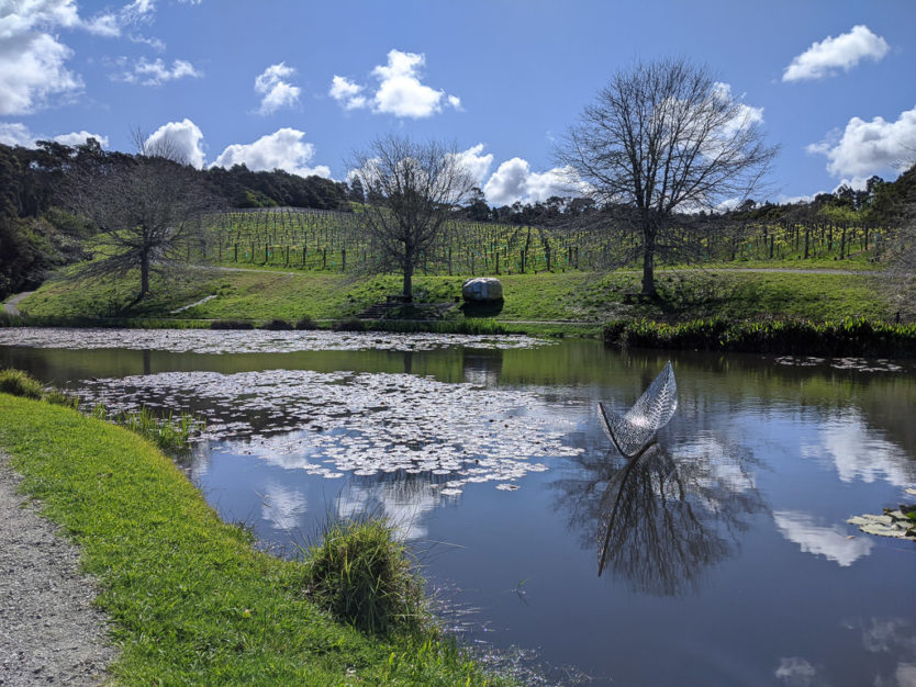 Brick Bay Sculpture Trail near Warkworth