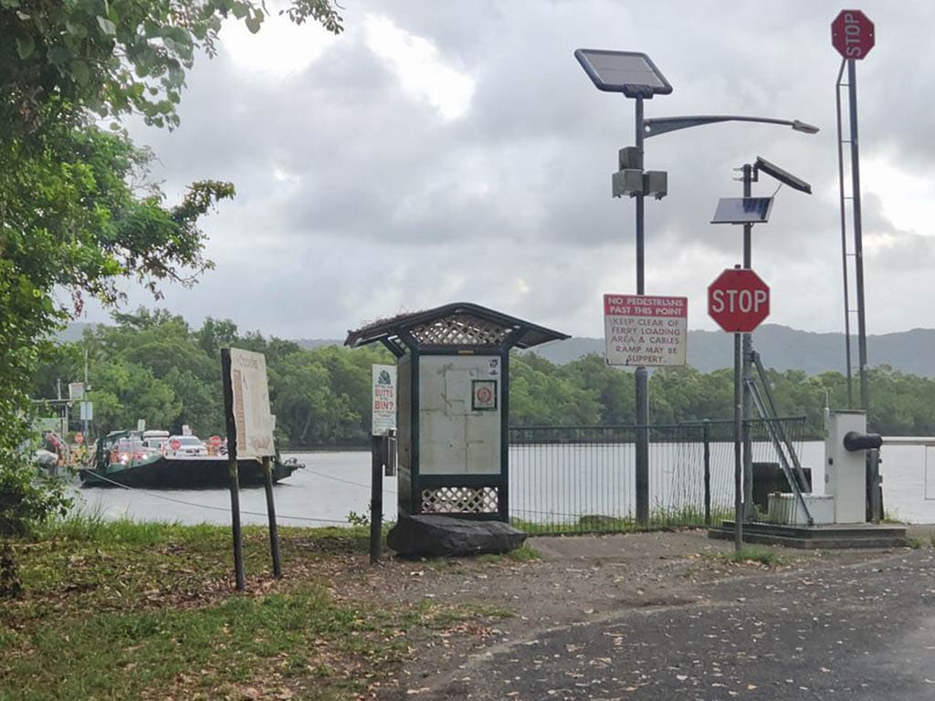 daintree river car ferry