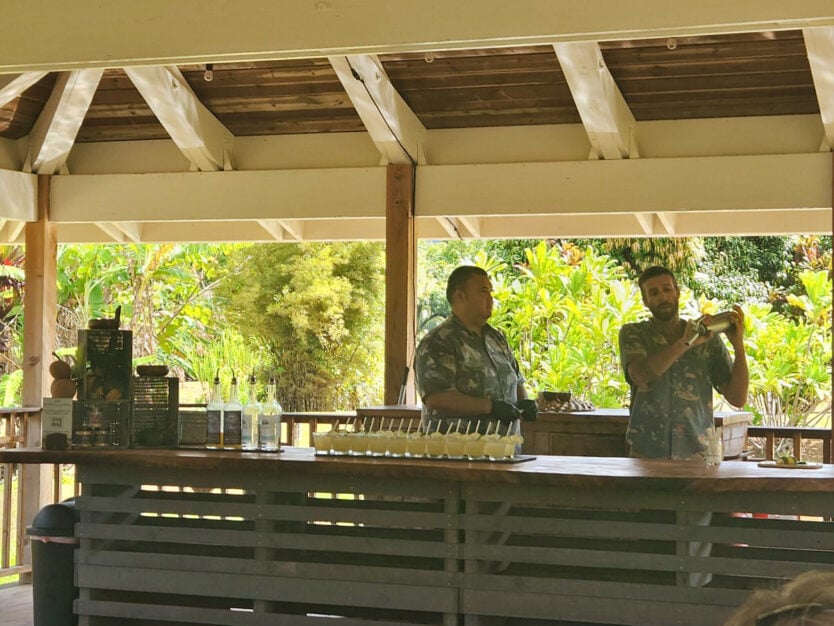mai tai cocktail tasting on rum safari in kauai
