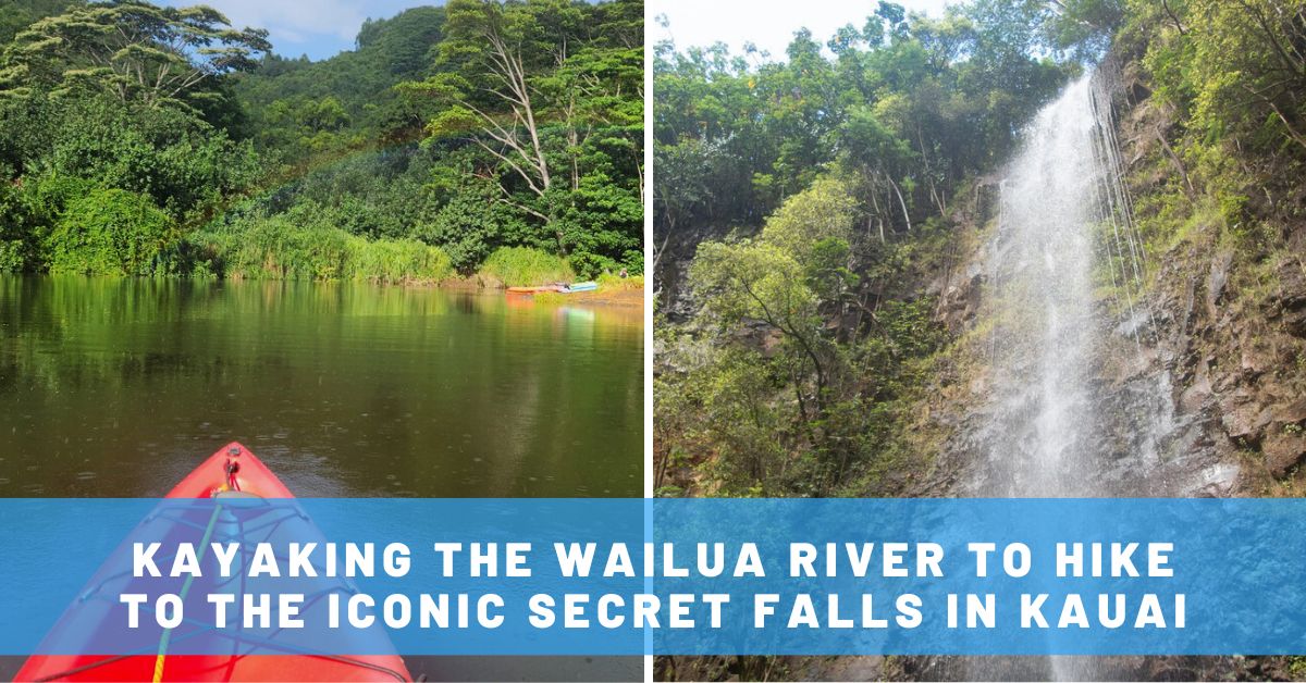 Wailua river secret outlet falls kayak & hike