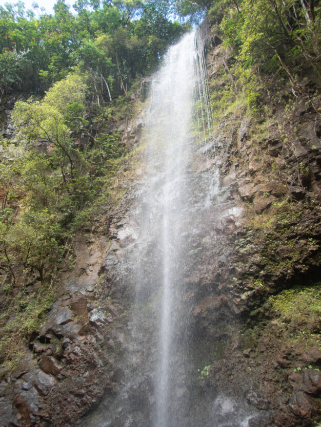 secret falls in kauai hawaii