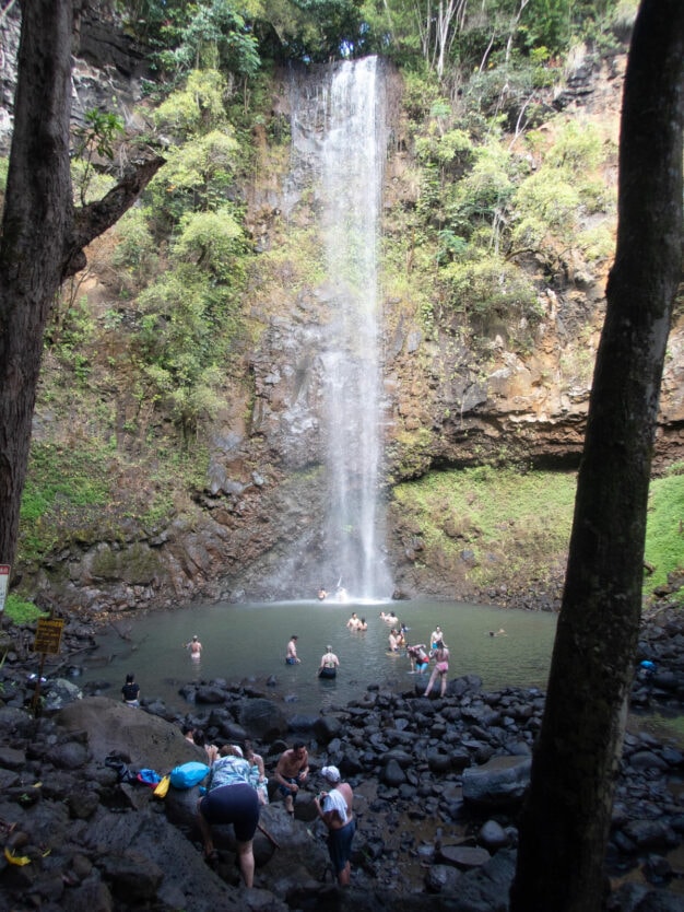 secret falls in kauai hawaii
