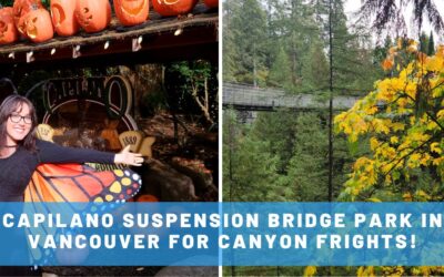 Vancouver's Capilano Suspension Bridge Park in Fall for Canyon Frights!