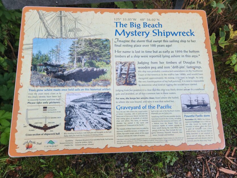 ucluelet mystery shipwreck